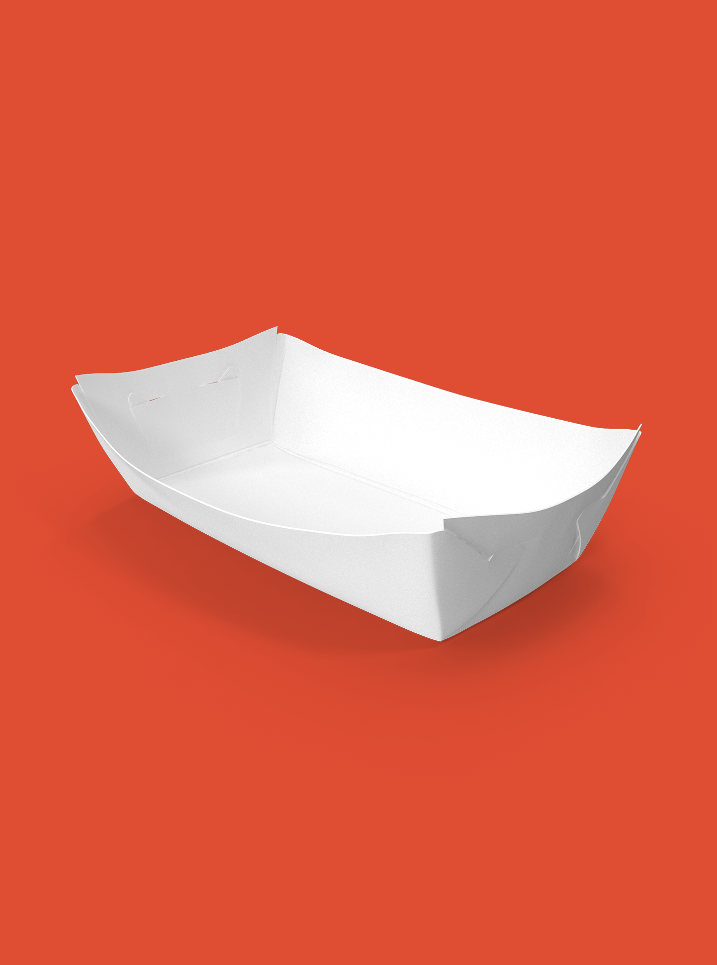 Barca din carton pentru mâncare – ambalaj bio rezistent